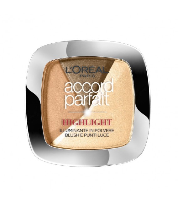 Highlight poudre 102.D Eclat Doré - Accord Parfait de L'Oréal 