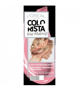 Colorista Coloration éphemere Hair Make Up, teinte Rosegoldhair