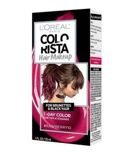 Colorista Coloration éphemere Hair Make Up, teinte Raspberryhair
