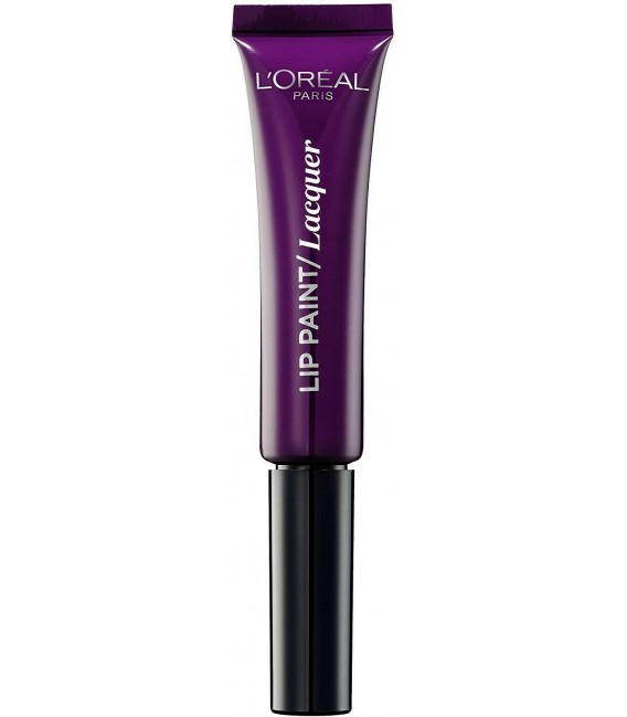 Rouge a levres l'Oréal Lip Paint Lacquer, n°111 Purple Panic