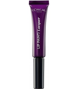 Rouge a levres l'Oréal Lip Paint Lacquer, n°111 Purple Panic