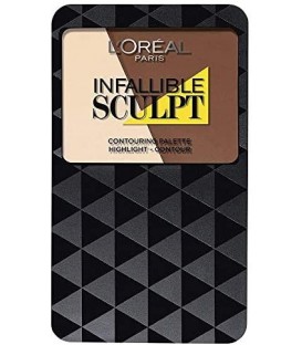 Poudre Contouring L'Oréal Infaillible indefectible Sculpt, n°01 Light / Medium