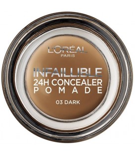 Correcteur de teint L'Oréal Infaillible 24H Concealer Pomade , n°03 Dark
