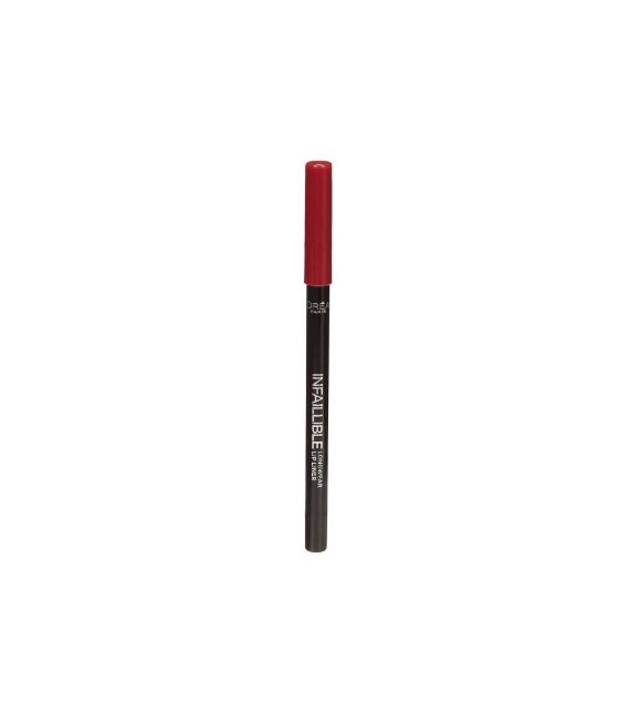 Crayon à levre longue tenue l'Oréal Infaillible n°205 Apocalypse Red