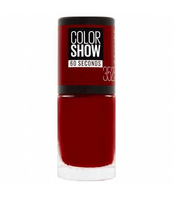 Vernis à ongles Maybelline Color Show n°352 Downtown Red