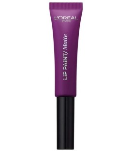 Rouge a levres l'Oréal Lip Paint Matte, n°207 Wuthering Purple