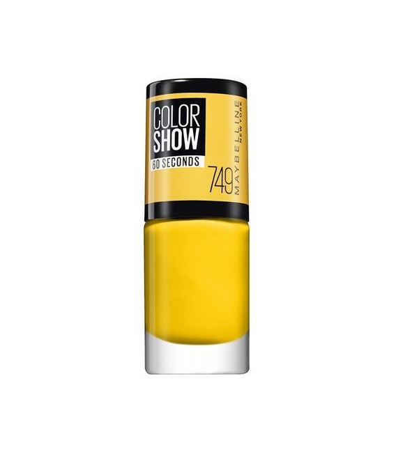 Vernis à ongles Maybelline Color Show n°749 Electric Yellow