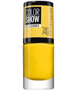 Vernis à ongles Maybelline Color Show n°749 Electric Yellow