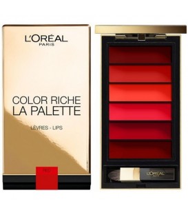L'Oréal Color Riche La Palette levre Rouge red