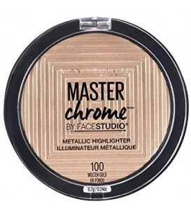 Poudre Maybelline Master Chrome Enlumineur Metallique, n°100 Molten Gold